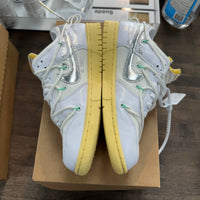 Nike Dunk Low Off-White Lot 1 of 50 (Used, No Box)