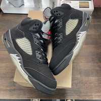 Black Metallic Jordan 5 (USED, No Box)