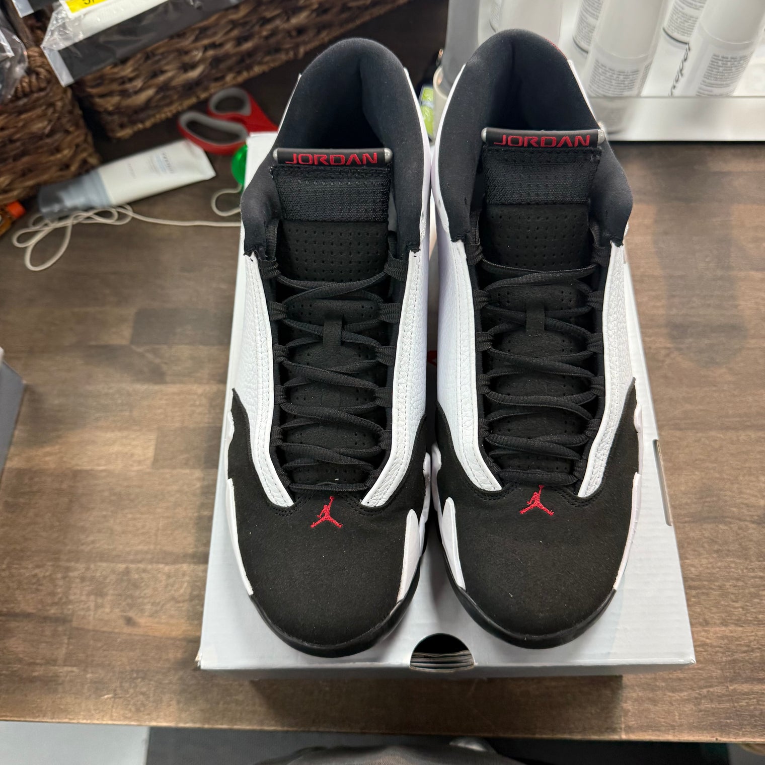 Black Toe Jordan 14 Retro (USED)
