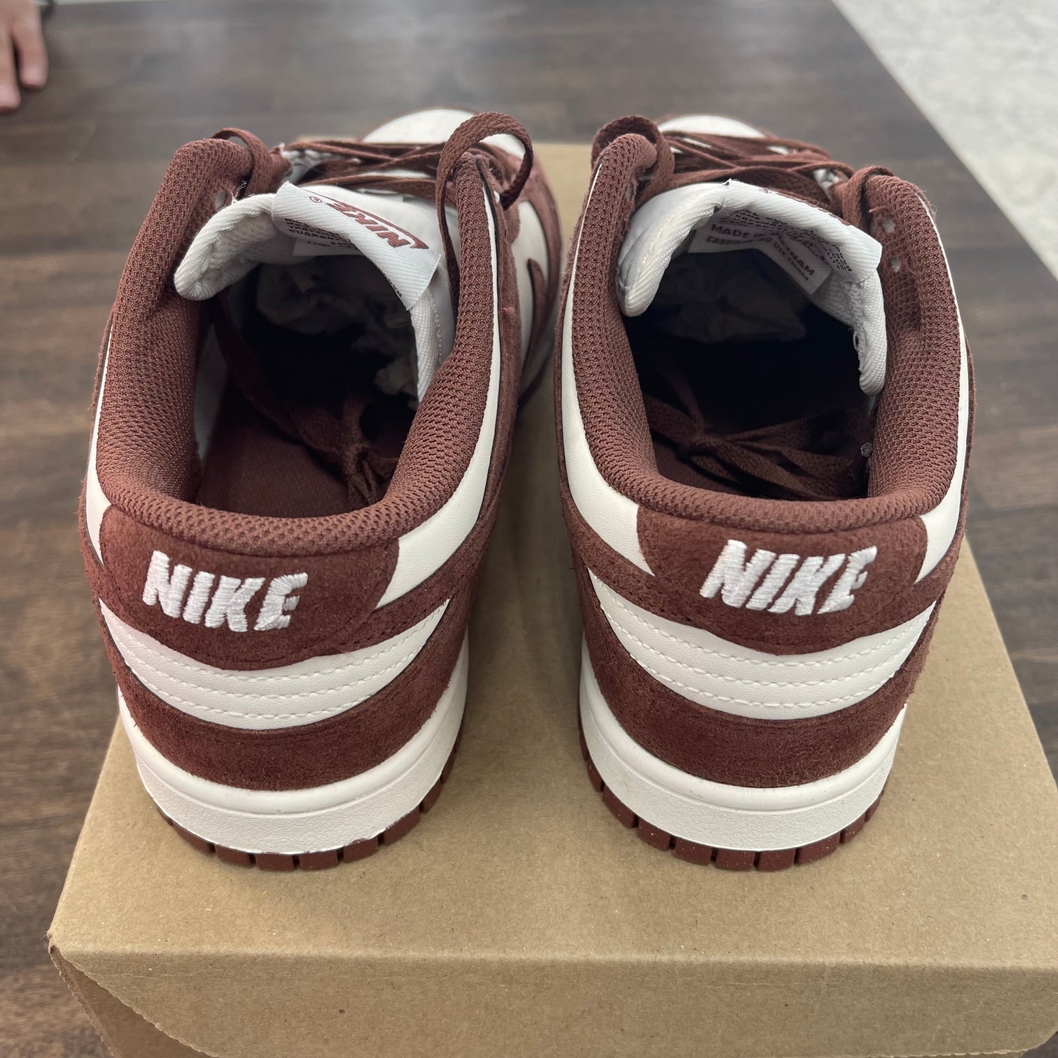 (W) Red Sequoia Next Nature Dunk Low (USED,No Box)
