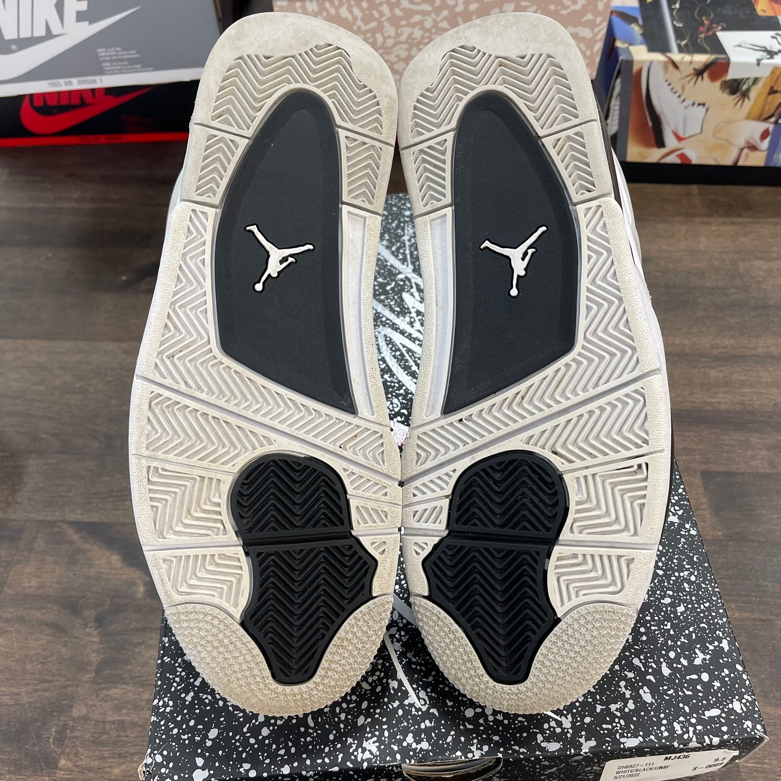 Military Black Jordan 4 (USED)