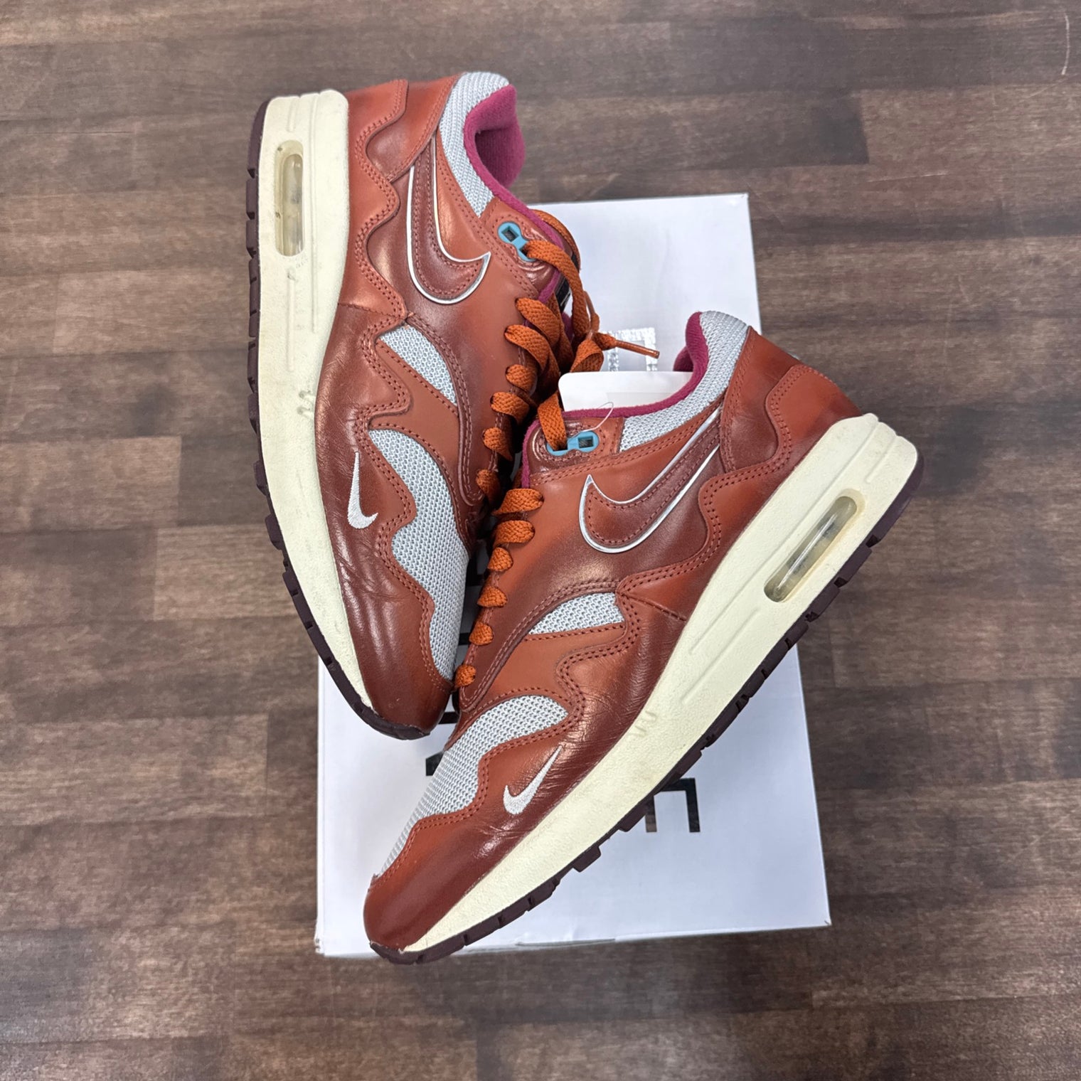 Patta Dark Russett Nike Air Max 1 (USED)