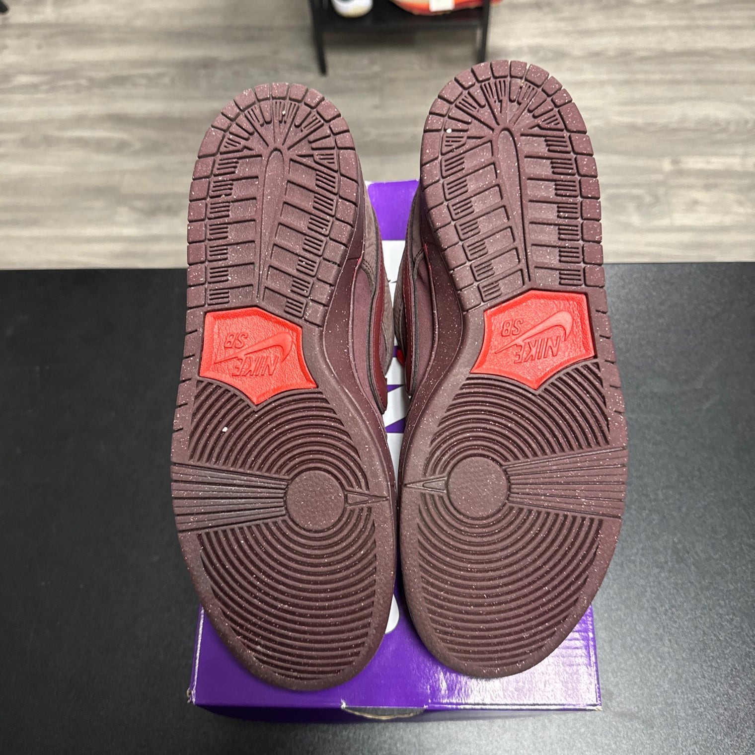 Burgundy Crush City of Love Nike SB Dunk Low