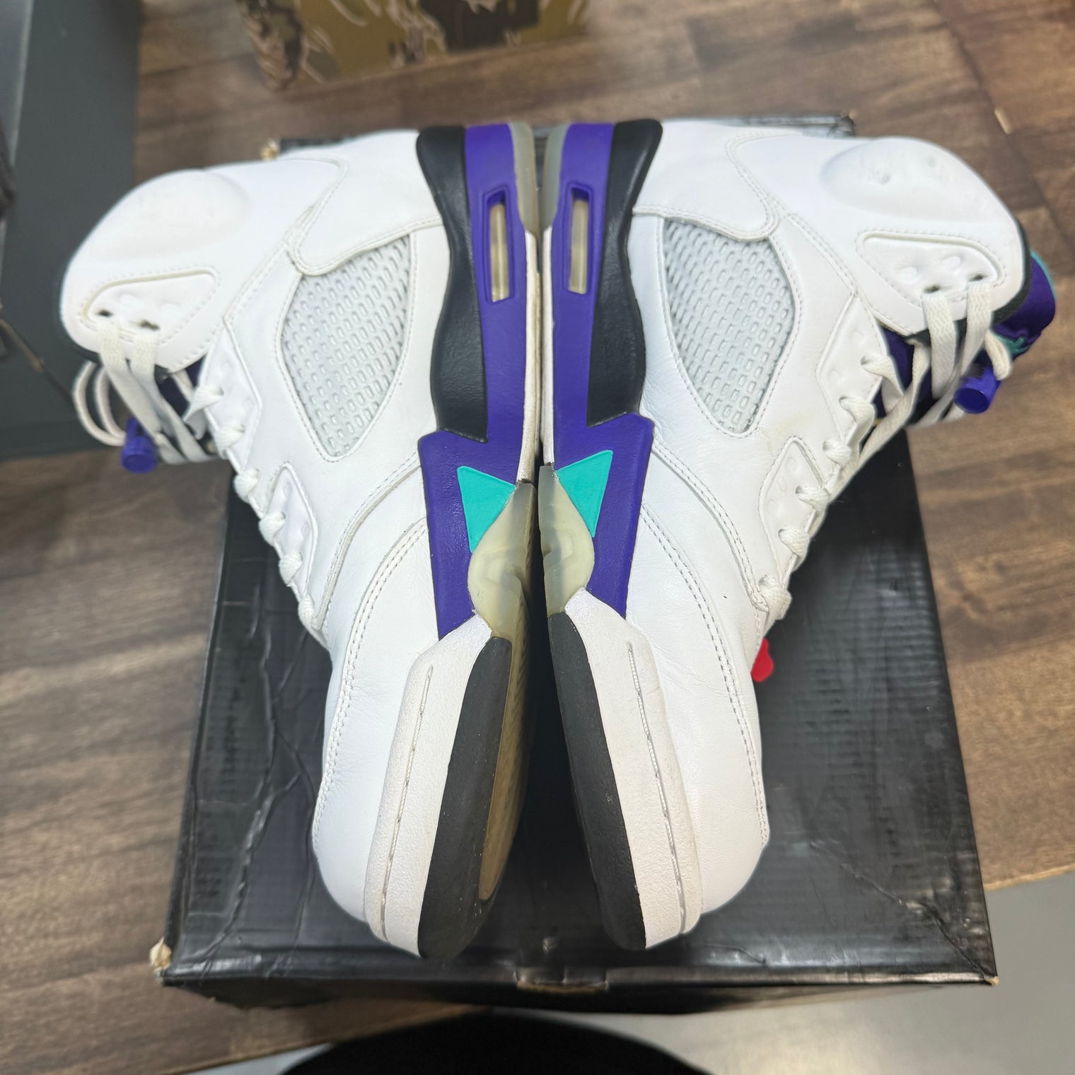 Grape Fresh Prince Jordan 5 Retro (Used)