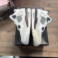 Military Black Jordan 4 Retro (GS) (USED)
