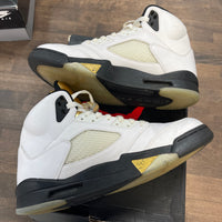 Olympic Gold Metal Jordan 5 (USED)