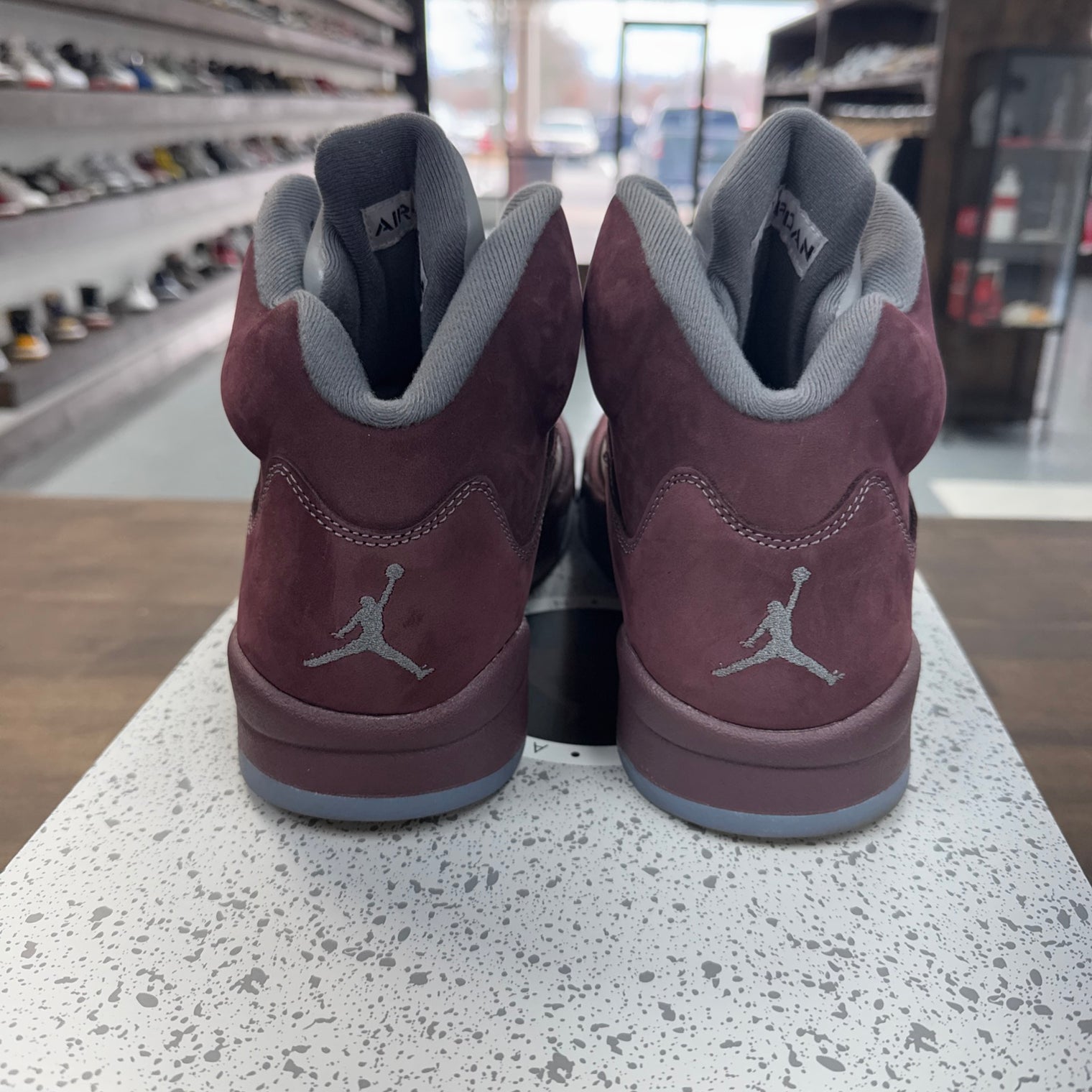 Burgundy Jordan 5 (USED)