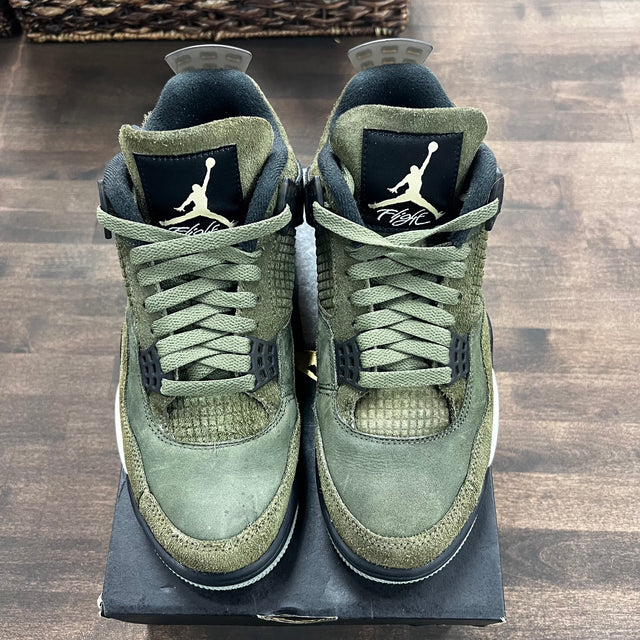 Craft Olive Jordan 4 (USED,NO BOX)