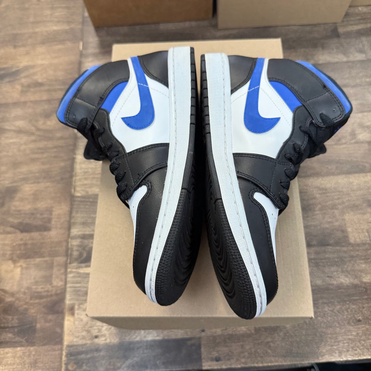 Racer Blue Jordan 1 Mid (USED, No Box)