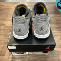 Cool Grey Jordan 4 Retro (USED)