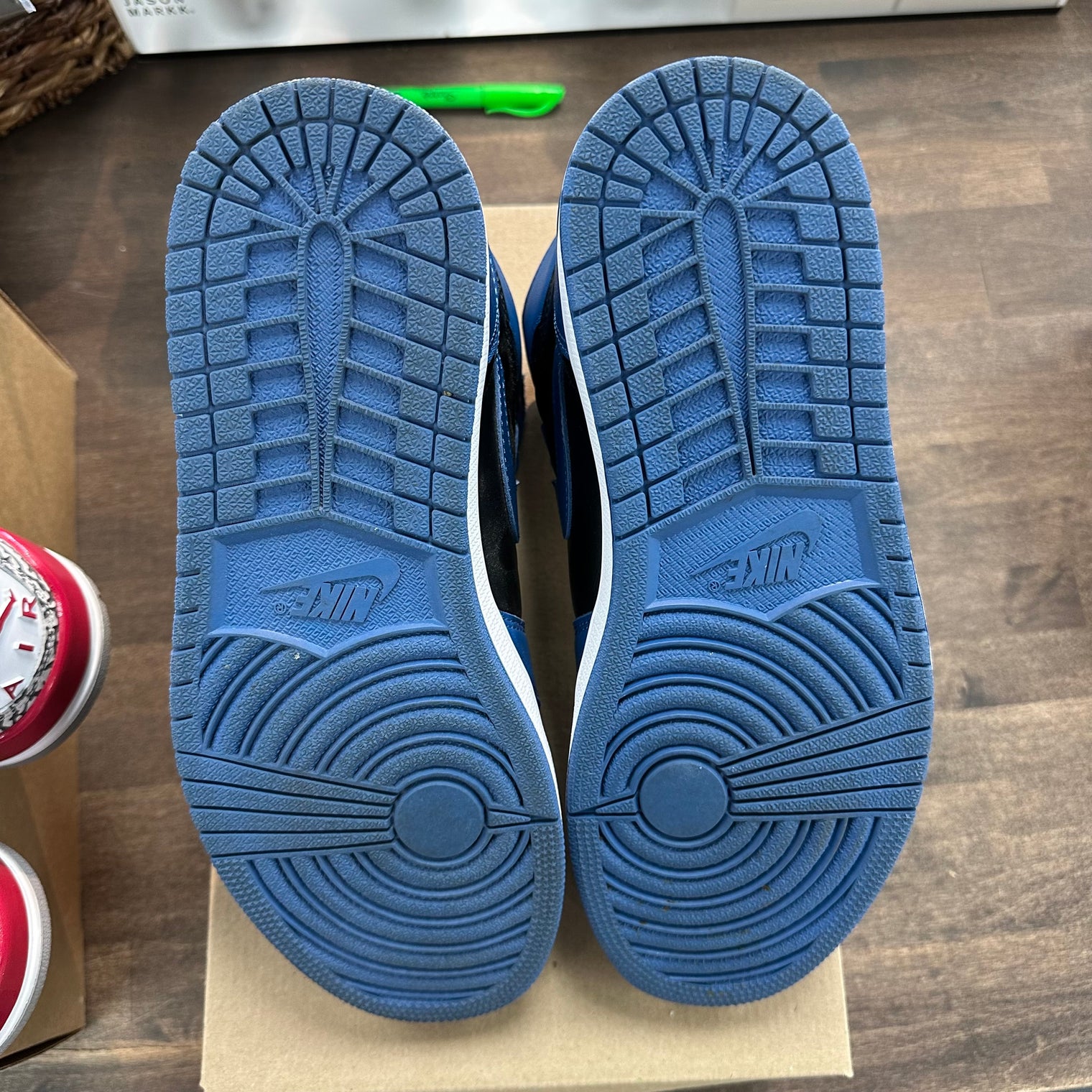 Marina Blue Jordan 1 High Retro (USED, No Box)
