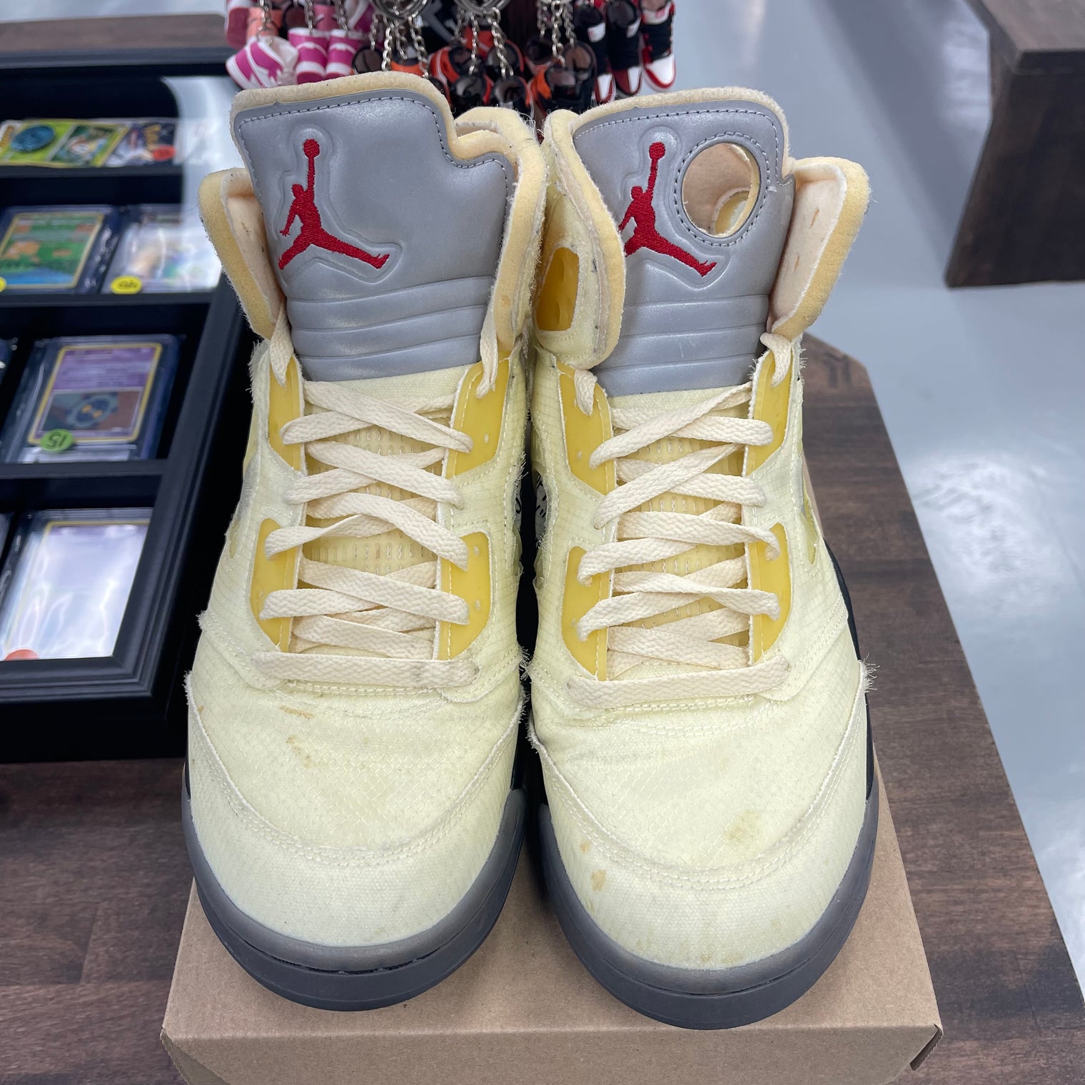 Sail Off-White Jordan 5 (USED, No Box)