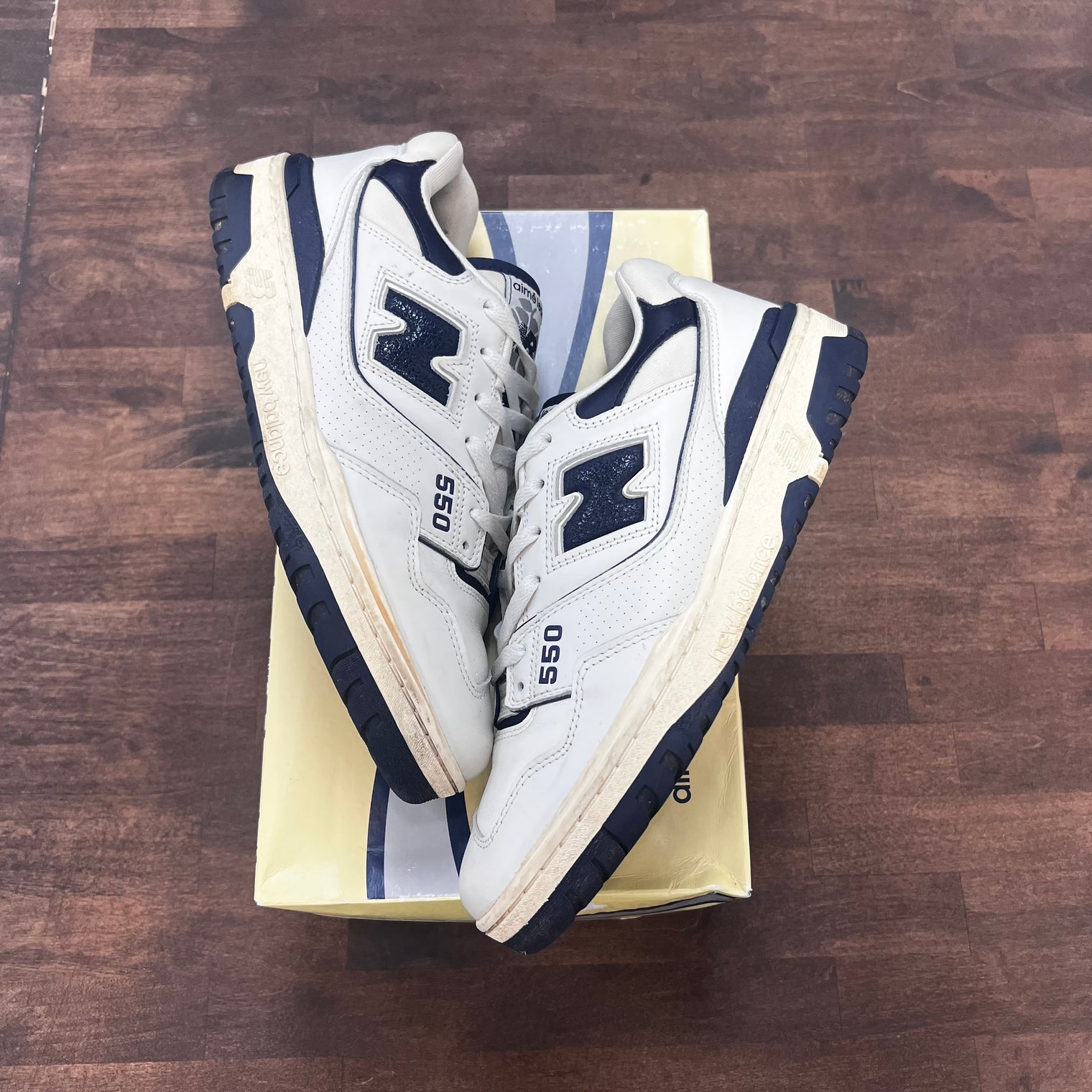 New Balance 550 ALD White Navy (USED)