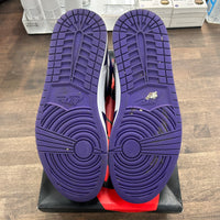 Court Purple White Jordan 1 High Retro (USED)