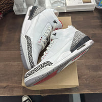 White Cement 88 Dunk Contest Jordan 3 Retro (2013) (USED)