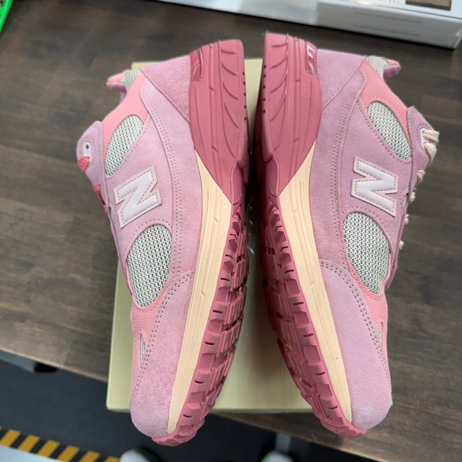 Joe Freshgoods Performance Art Powder Pink New Balance 993 (USED)