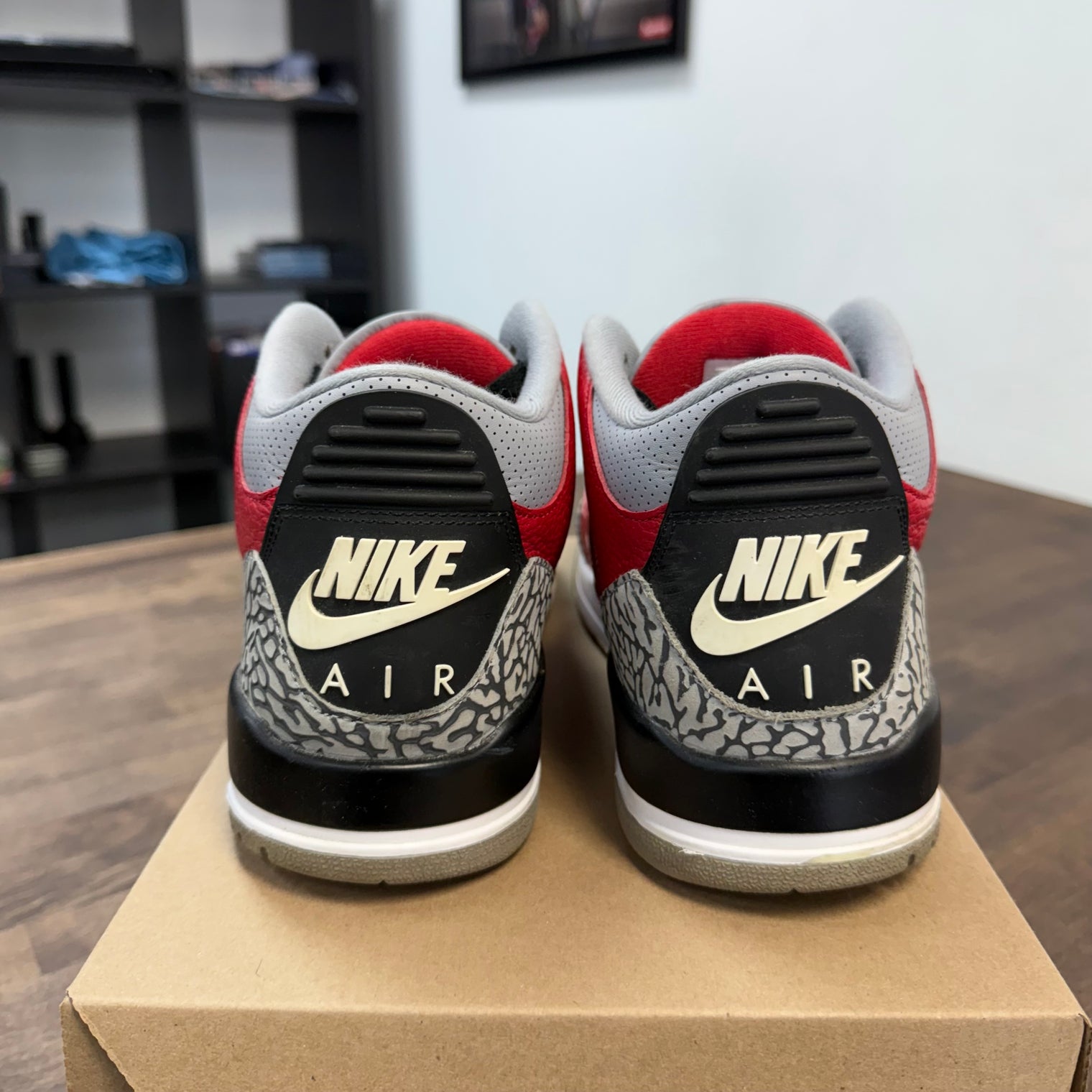 Unite Red Jordan 3 (USED, No Box)