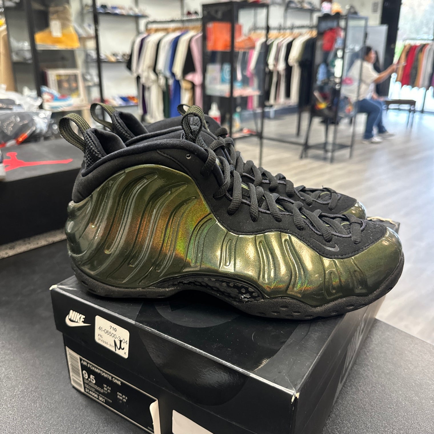 Nike Air Foamposite Legion Green (Used)