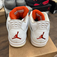 Metallic Orange Jordan 4 (USED, No Box)