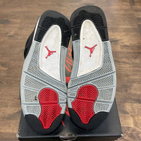 Black Canvas Jordan 4 (USED)