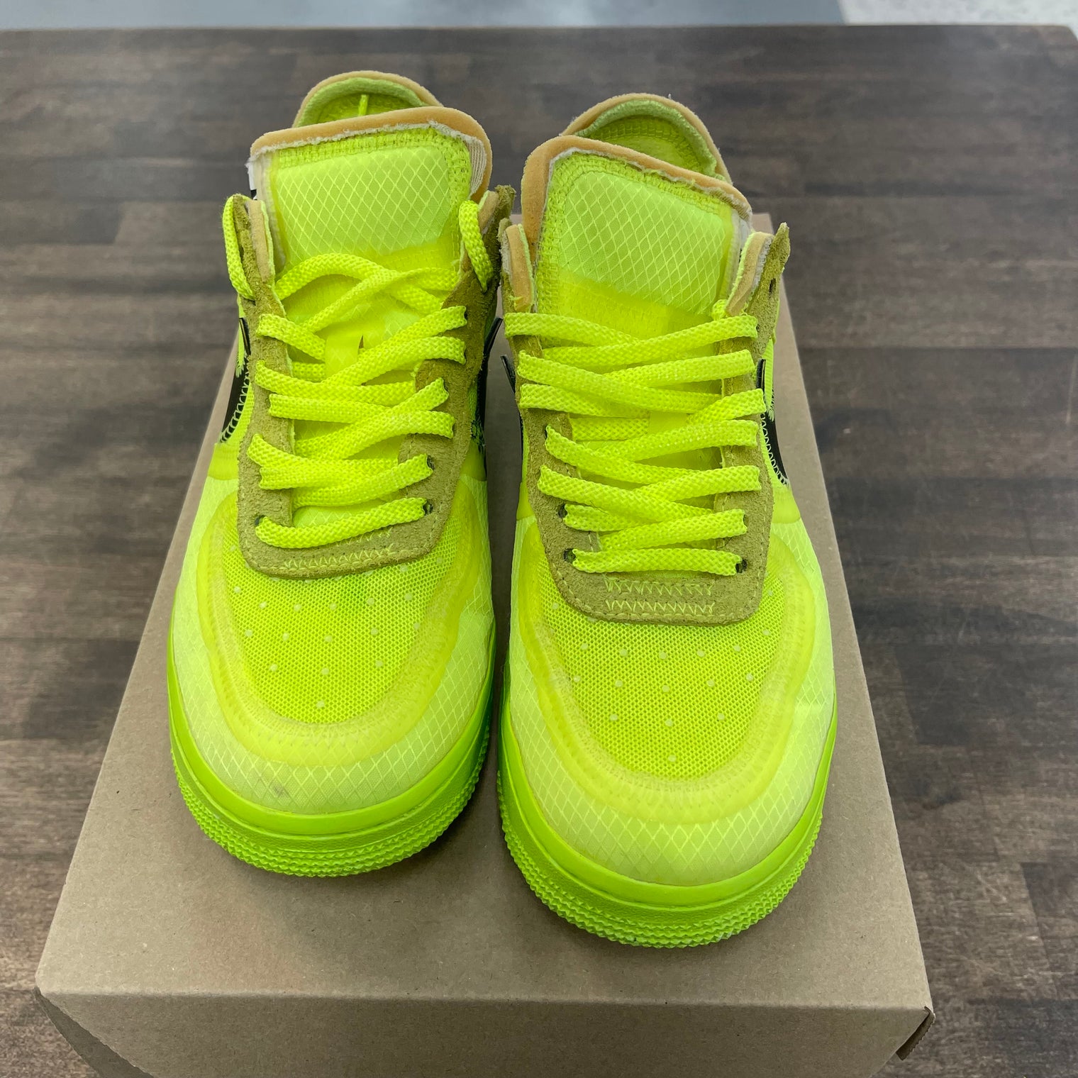 Off-White Volt Air Force 1 (USED, No Box)