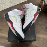 Fire Red Jordan 5 (Lightly Worn)