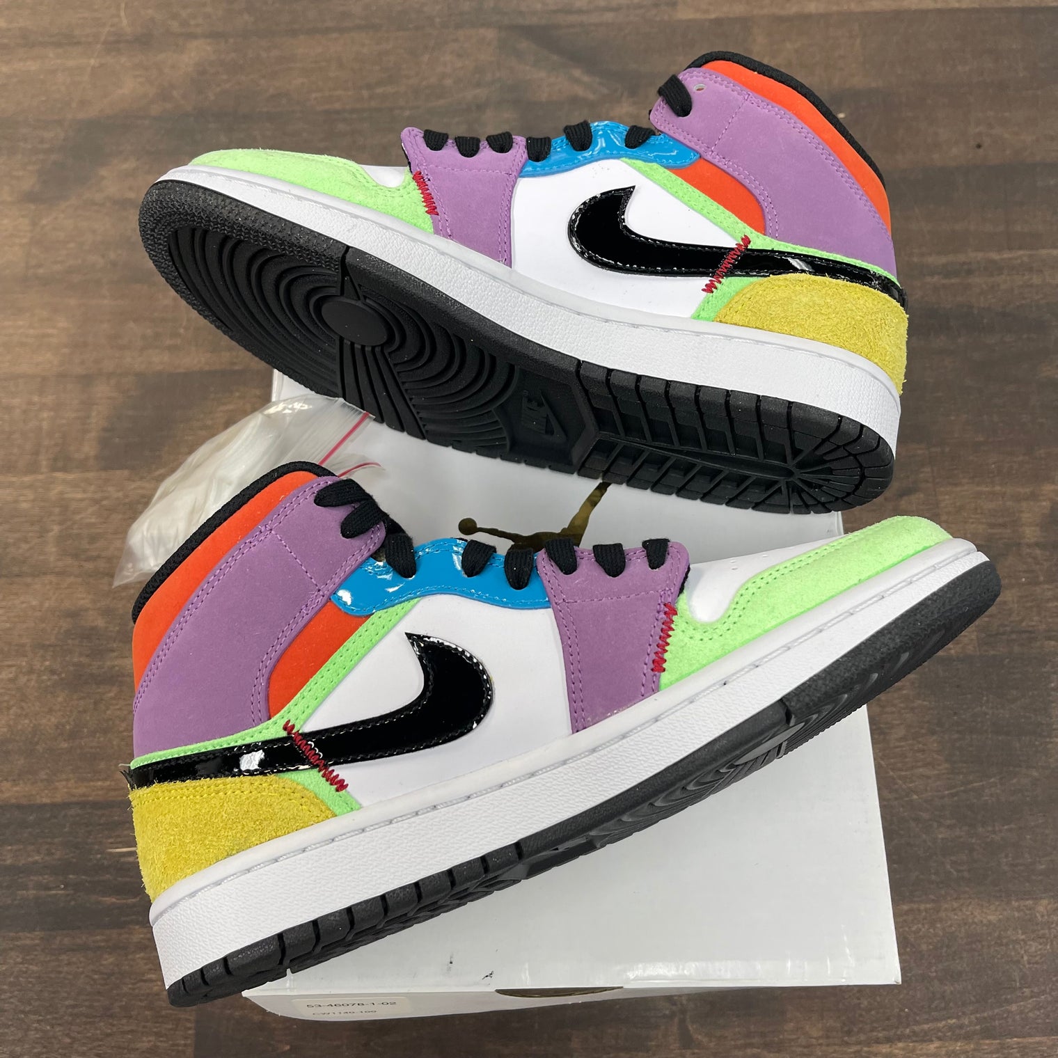 (W) Multi Color Jordan 1 Mid
