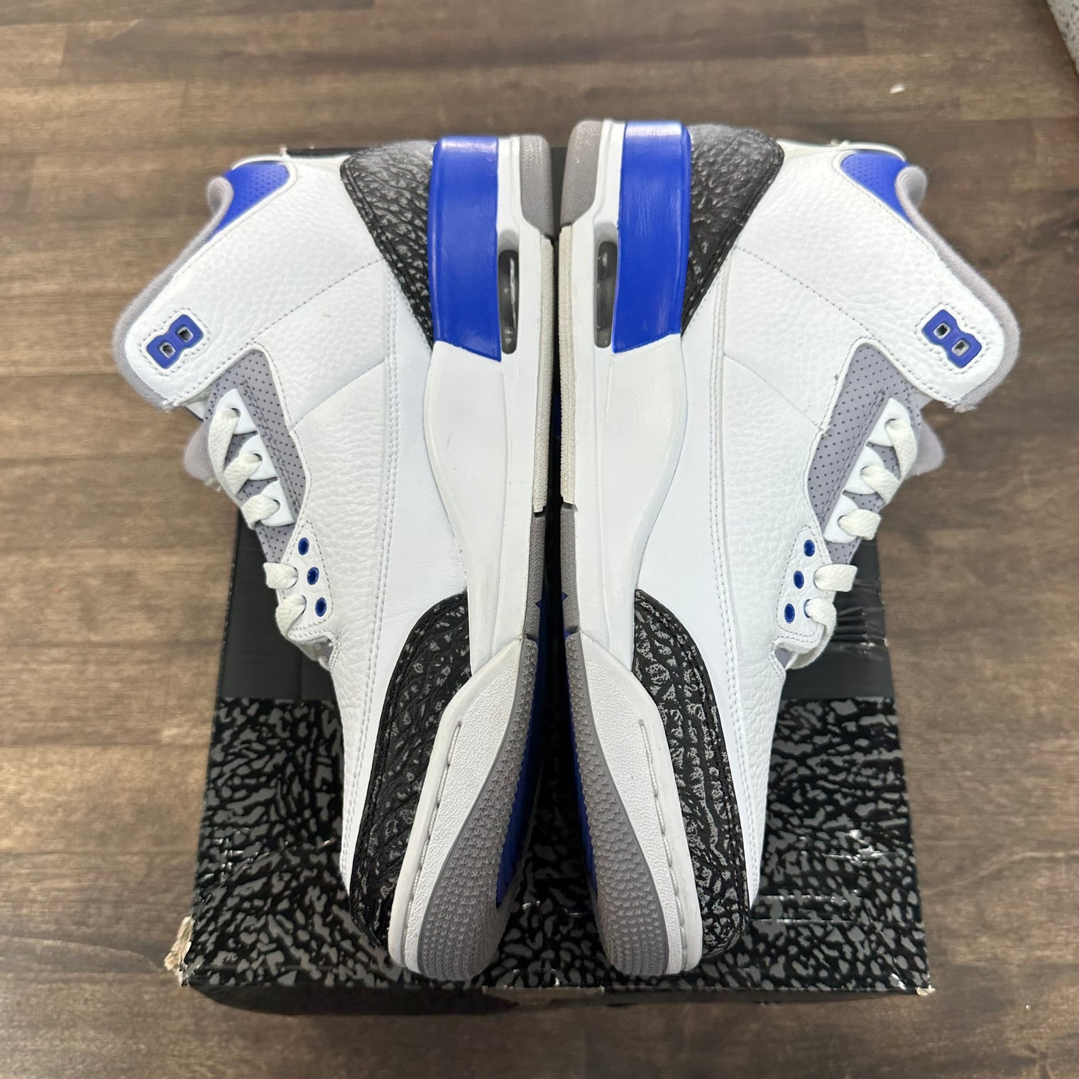 Racer Blue Jordan 3 (USED)