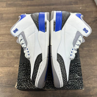 Racer Blue Jordan 3 (USED)