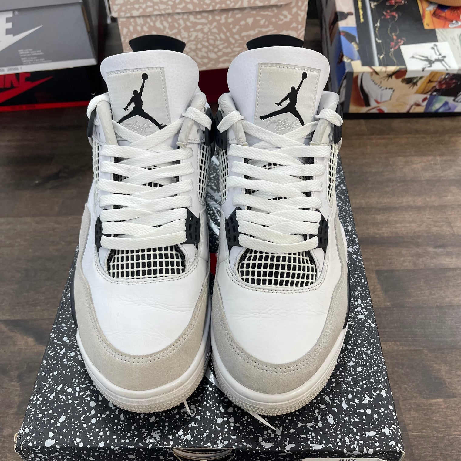 Military Black Jordan 4 (USED)
