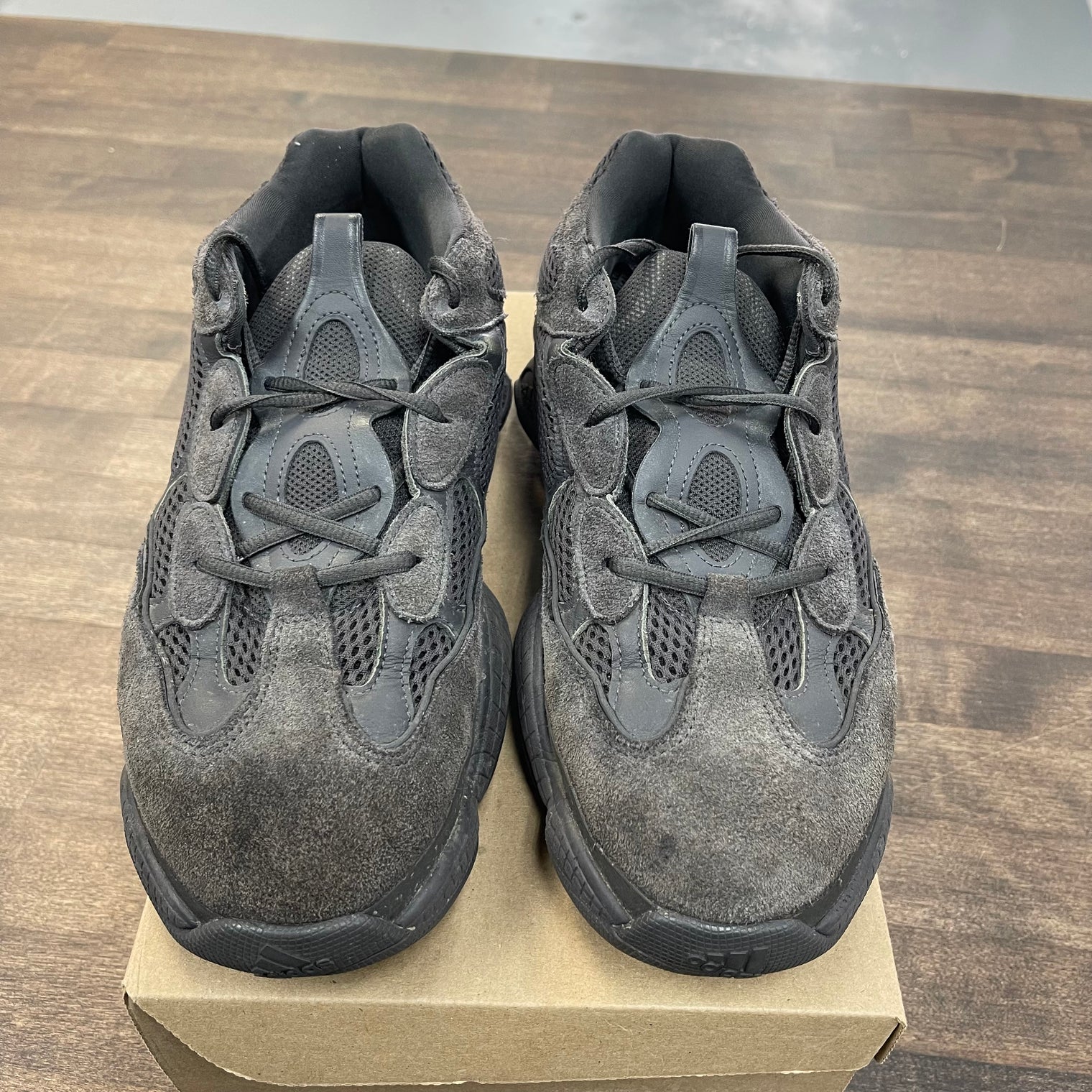 Utility Black Yeezy 500 (USED, No Box)