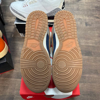 Tweed Midnight Navy Corduroy Nike Dunk Low (USED)