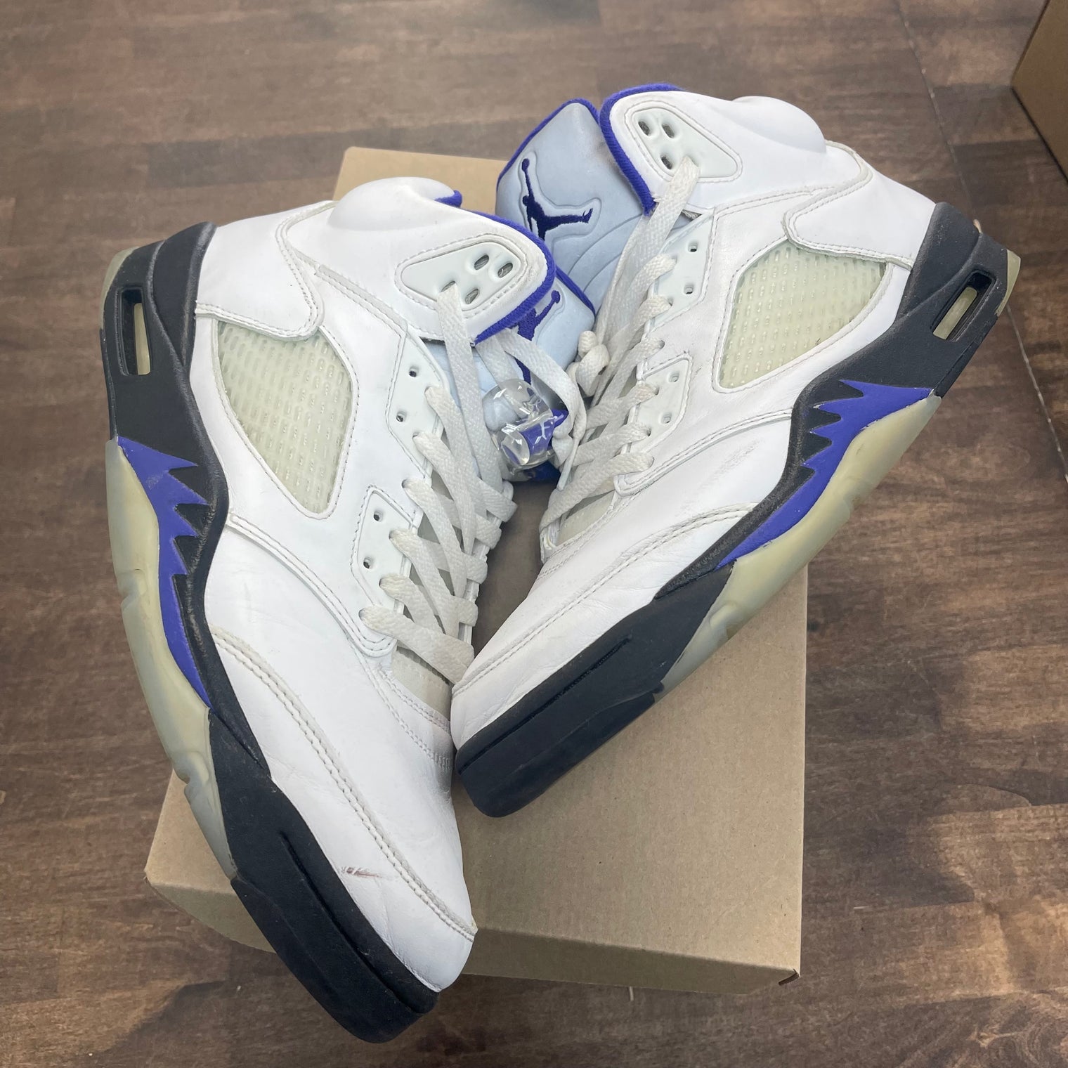 Dark Iris Jordan 5 (USED, No Box)