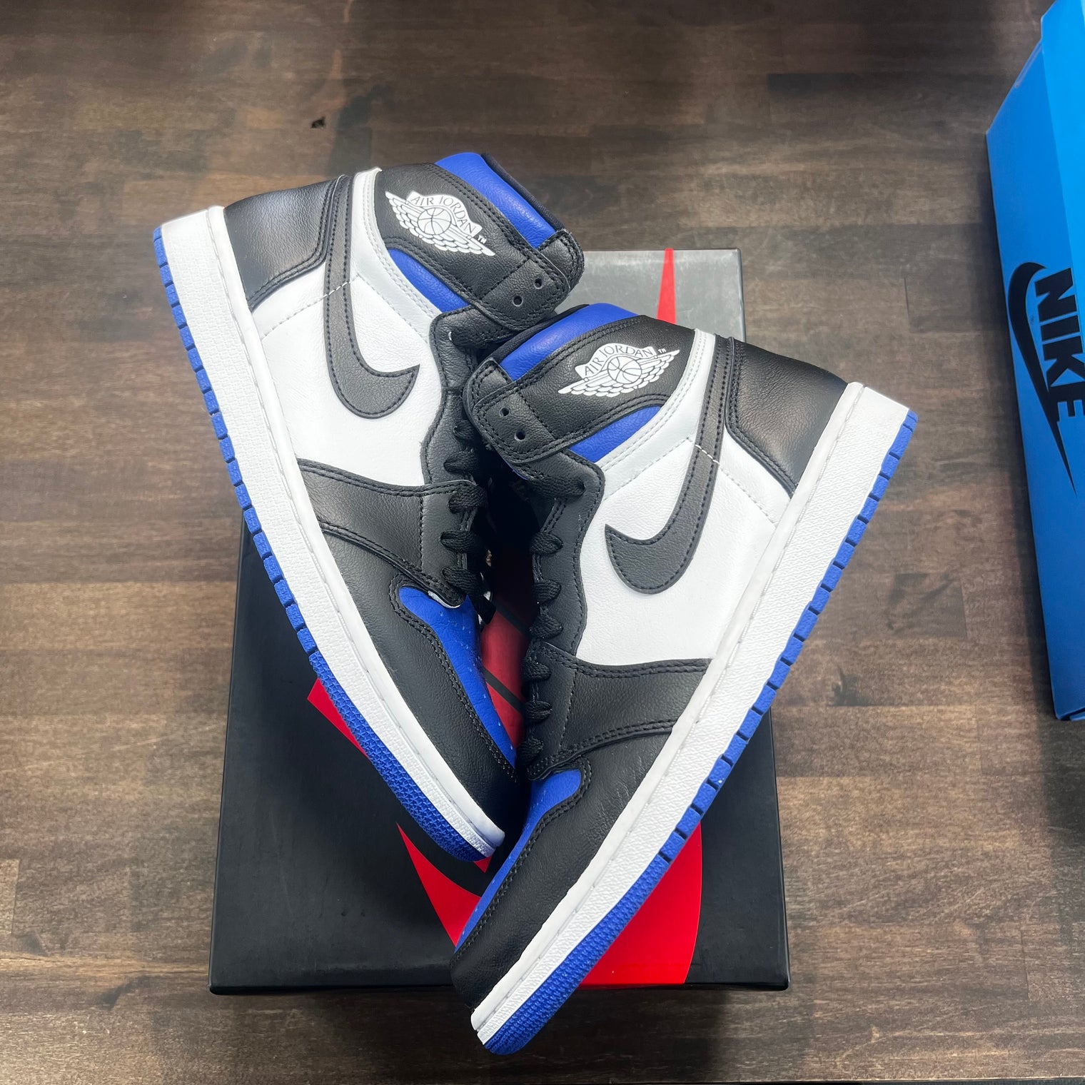 Royal Toe Jordan 1 High (USED)