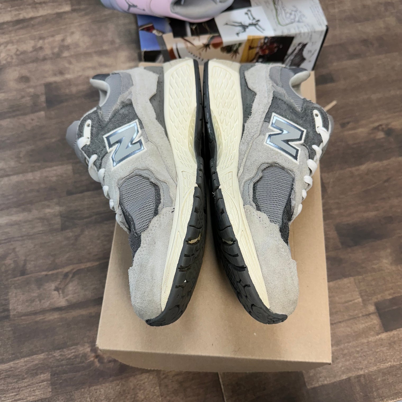 Protection Pack Rain Cloud New Balance 2002R (USED, No Box)