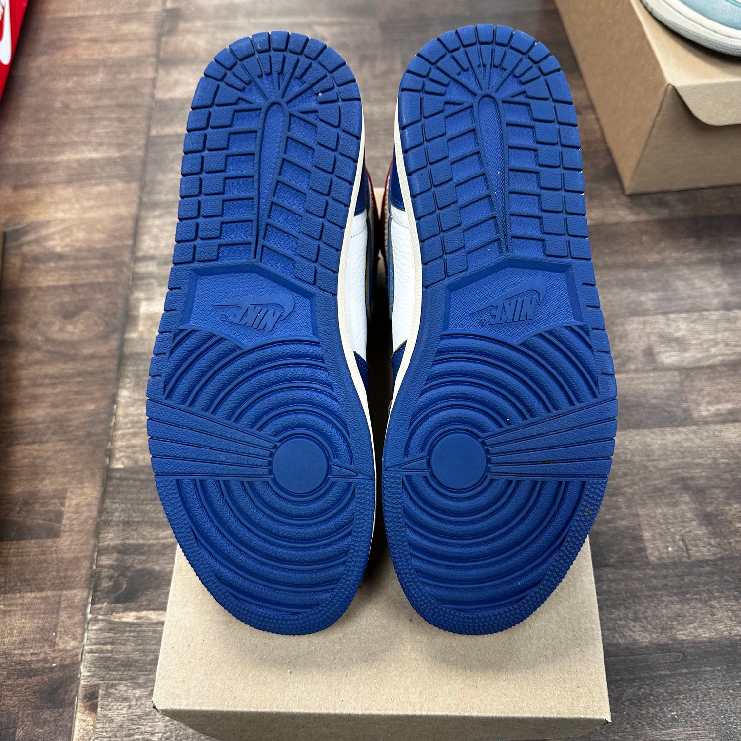 Union LA Storm Blue Jordan 1 High (USED,No Box)