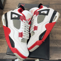 Fire Red Jordan 4 (USED)