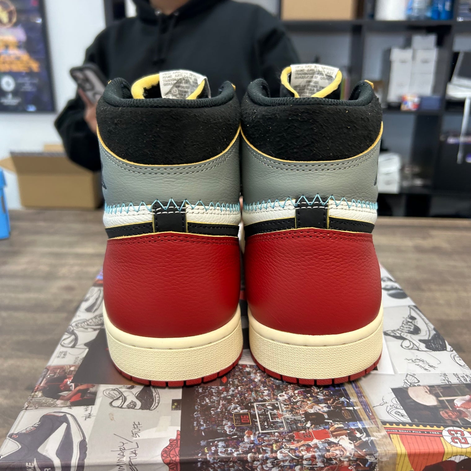 Union LA Chicago Shadow Jordan 1 High (Lightly Worn)