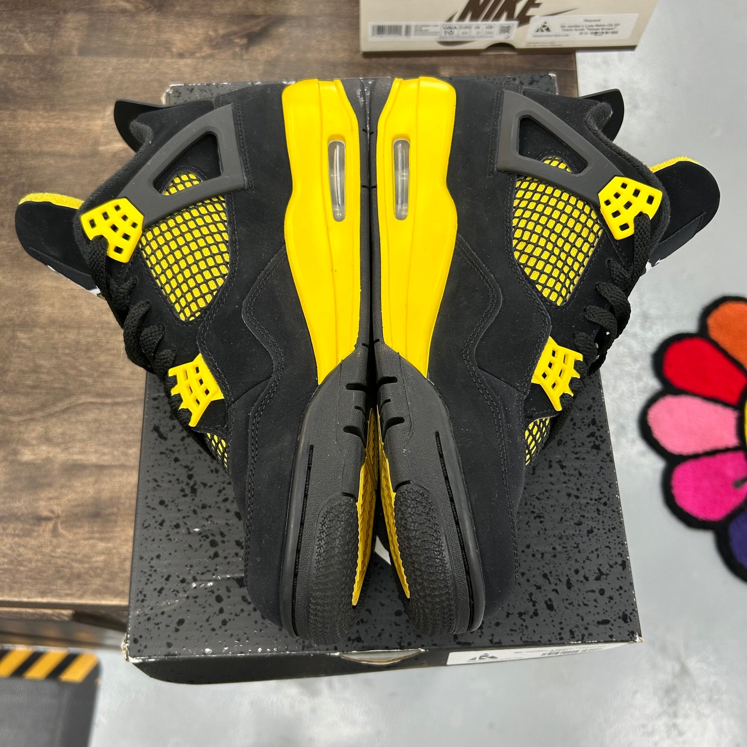 Yellow Thunder Jordan 4 Retro (USED)