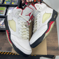 Fire Red Jordan 5 (USED, No Box)