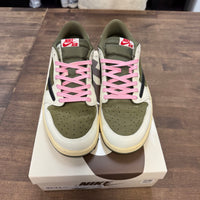 Travis Scott Medium Olive Jordan 1 Low OG SP (USED)