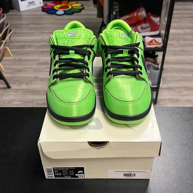 Nike SB Dunk Low The Powerpuff Girls buttercup (Like New)