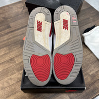 Fire Red Jordan 3 Retro (USED)