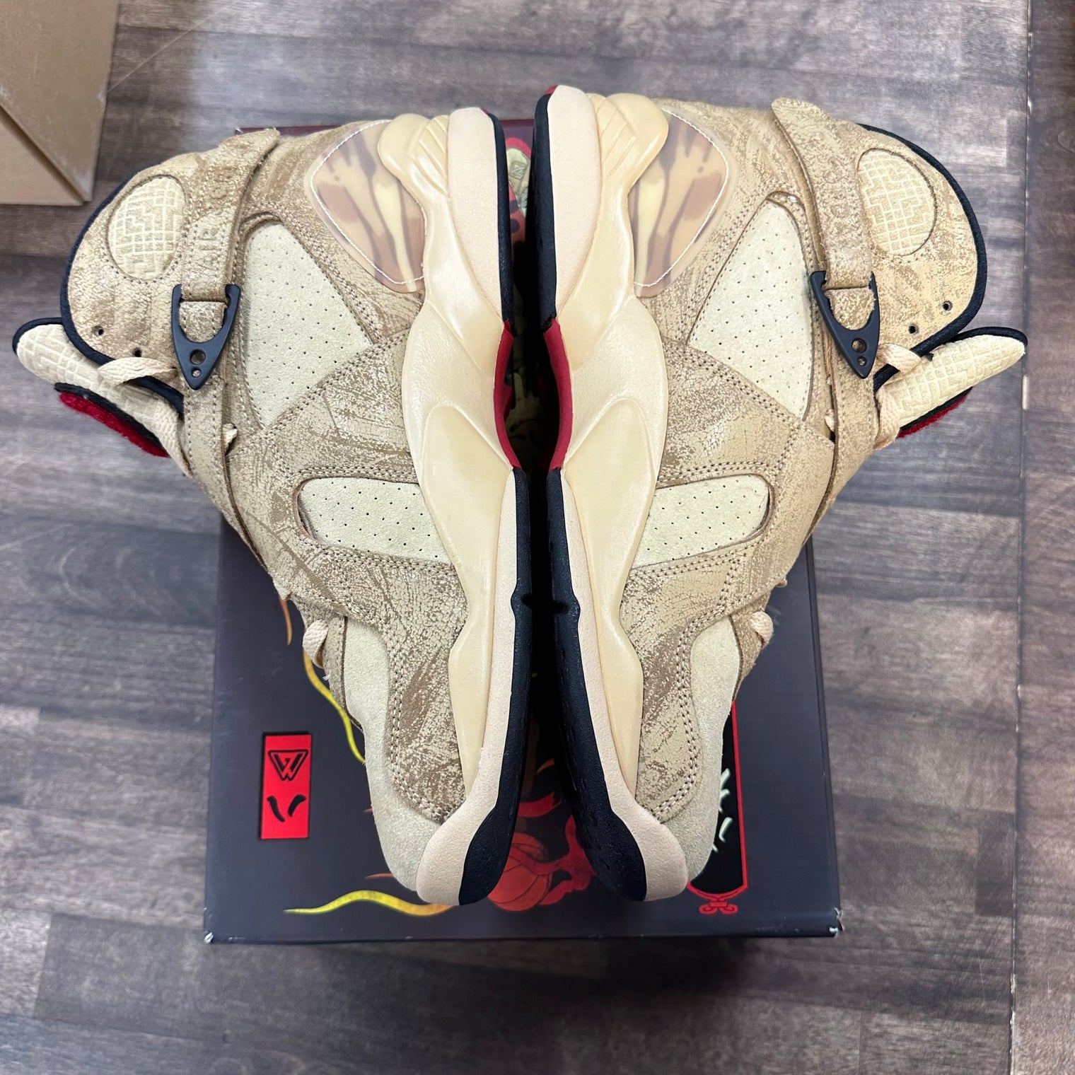 Rui Hachimura Black Samurai Jordan 8 Retro (USED)