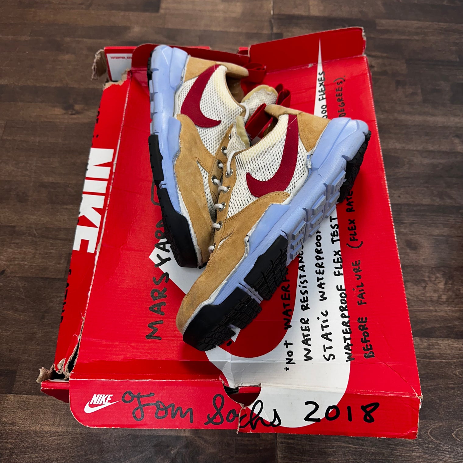 Tom Sachs Mars Yard Overshoe (USED, Cut)