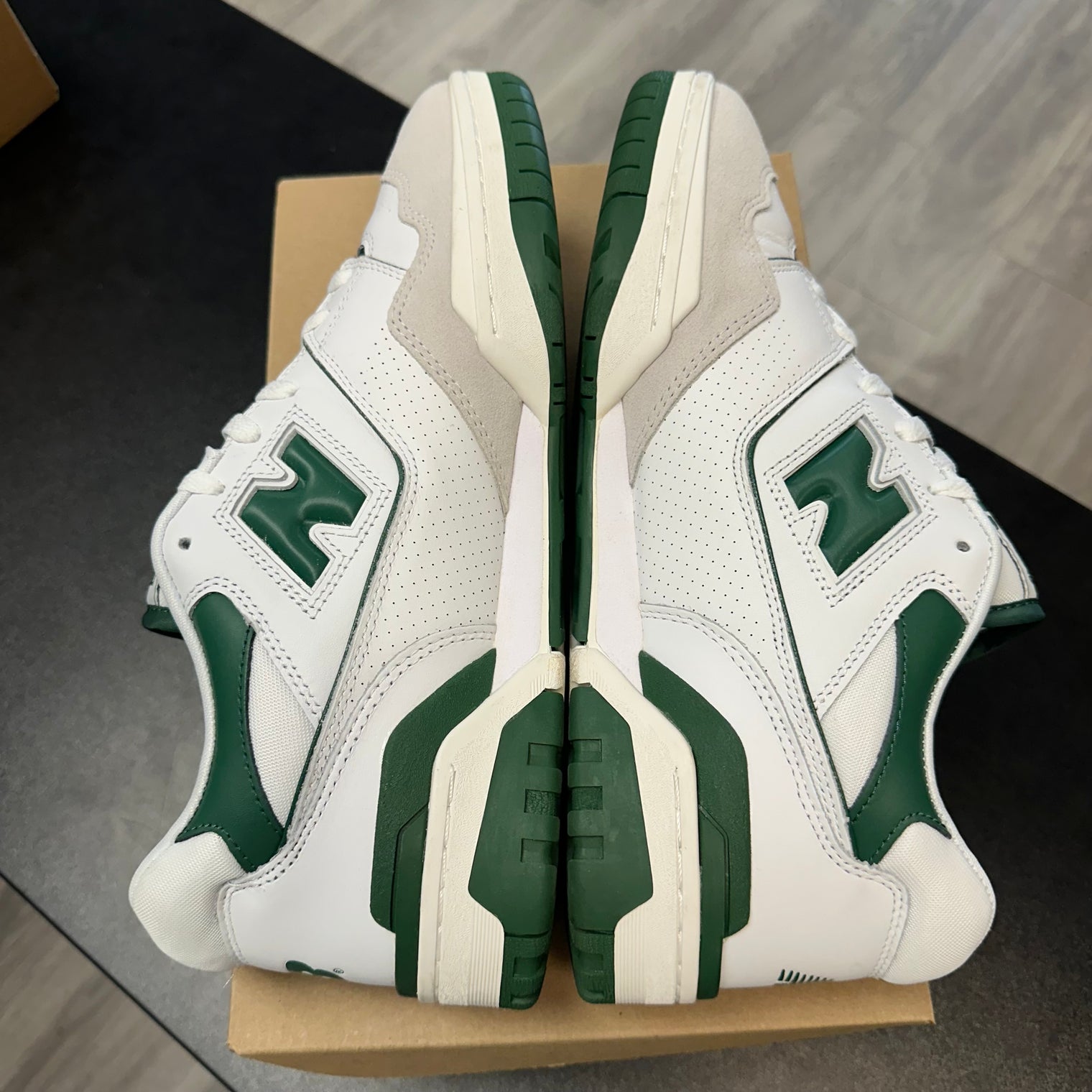 New Balance 550 White Green (USED, No Box)
