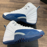 French Blue Jordan 12 (GS) (USED, Replacement Box)