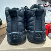 Winter Black Winterized Jordan 12 Retro (USED, No Box)