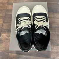 Rick Owens Luxor Low Sneaks Black Milk (USED)