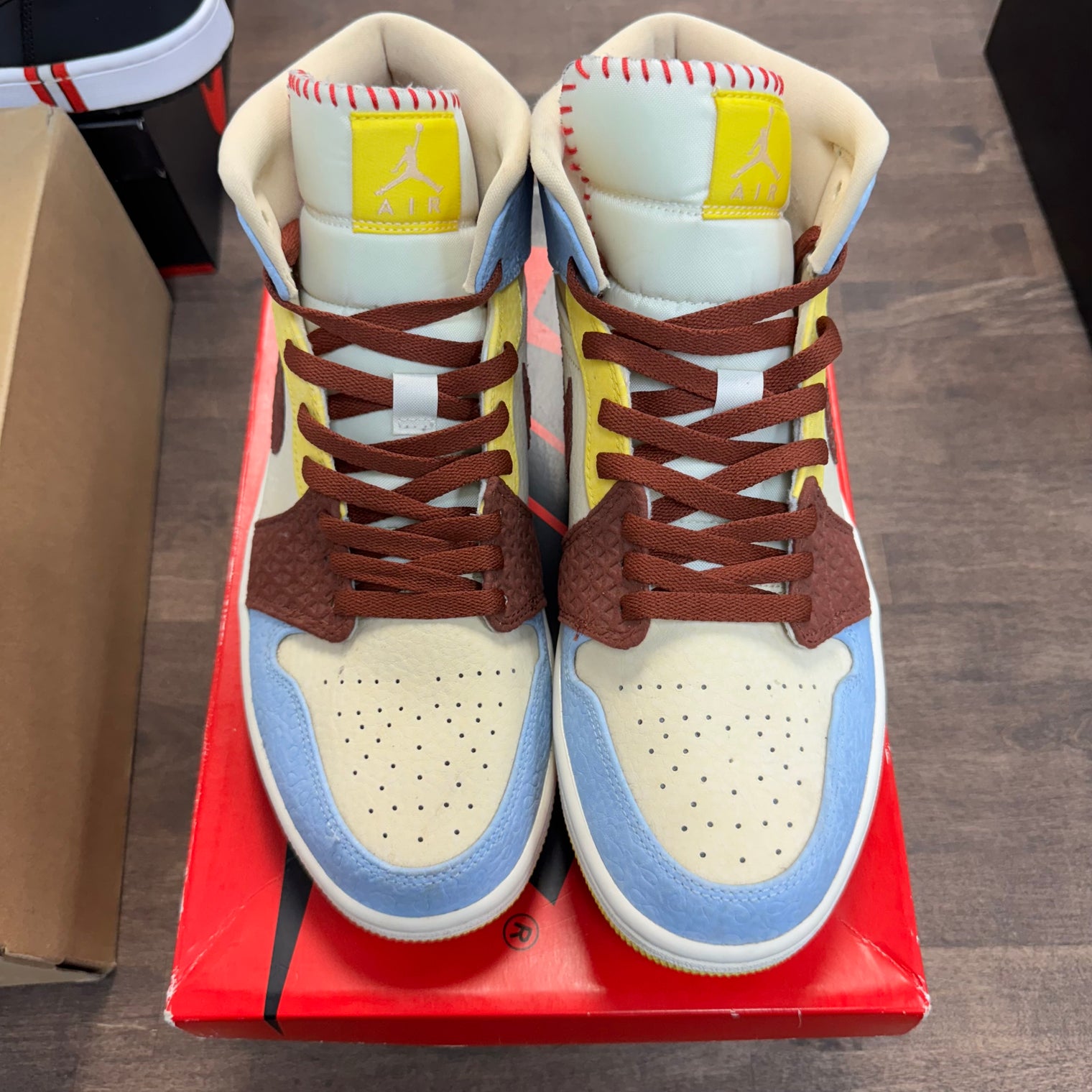 Fearless Maison Chateau Rouge Jordan 1 Mid SE (USED)